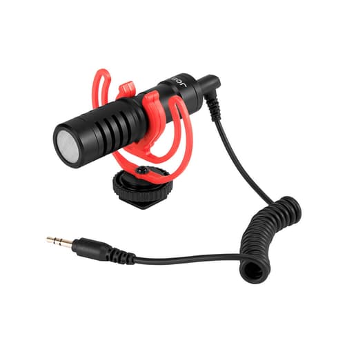 Joby Wavo Mobile 3.5mm Microphone Musta, Punainen