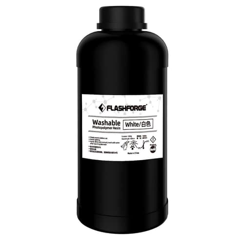 Flashforge Pestävä Hartsi, Valkoinen, 1 L