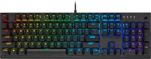 Corsair K60 Rgb Pro Low Profile Langallinen, Usb Pohjoismaat Musta Näppäimistö