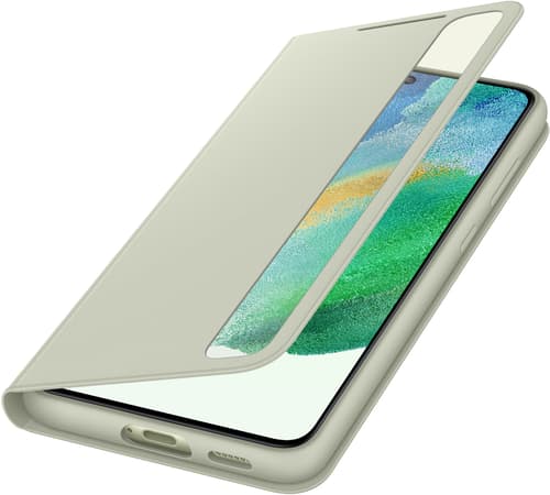 Samsung Smart Clear View Cover Samsung Galaxy S21 Fe Oliiivin Vihreä