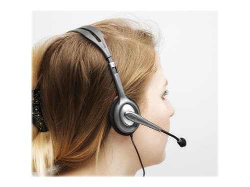 Logitech H111 Kuuloke + Mikrofoni Stereo Musta