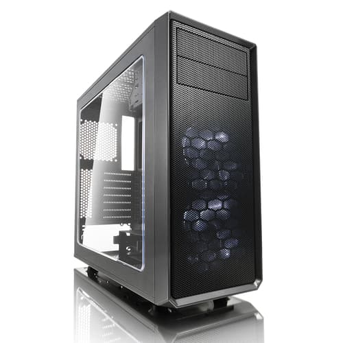 Fractal Design Focus G Window Harmaa, Musta