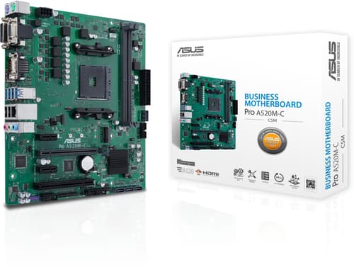 Asus Pro A520m-c/csm Mikro Atx Emolevy