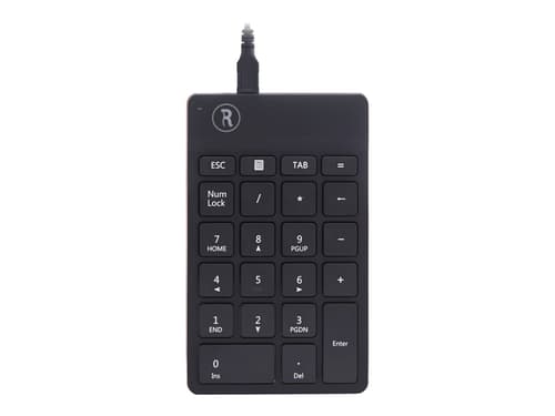 R-go Tools R-go Numpad Break Langallinen, Usb-c Musta Näppäimistö