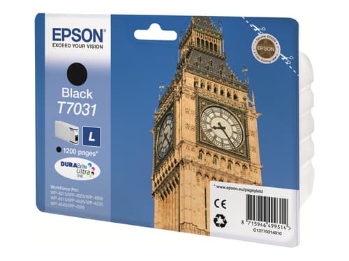 Epson Muste Musta T7031 L - Wp4000/4500