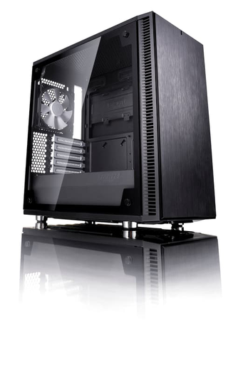 Fractal Design Define Mini C Tempered Glass Musta