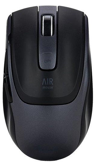 Voxicon Wireless Air Mouse Pa15bt Langaton 1,600dpi Hiiri Harmaa, Musta