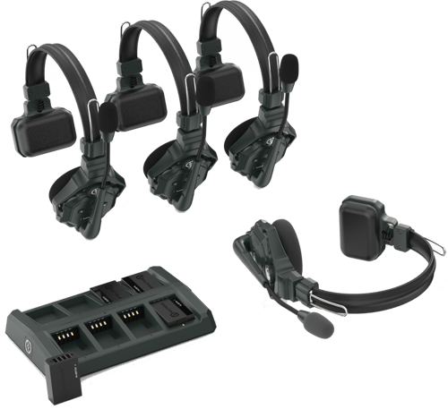 Hollyland Solidcom C1 Wireless Intercom System With 4 Headsets