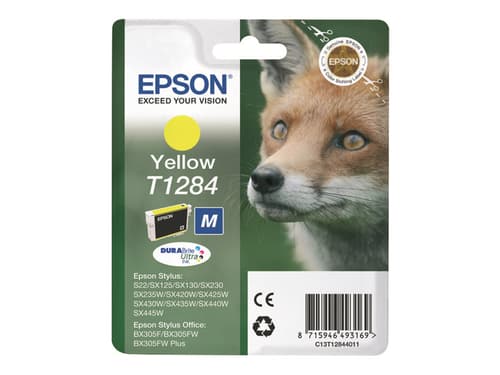 Epson Muste Keltainen T1284 - Sx130