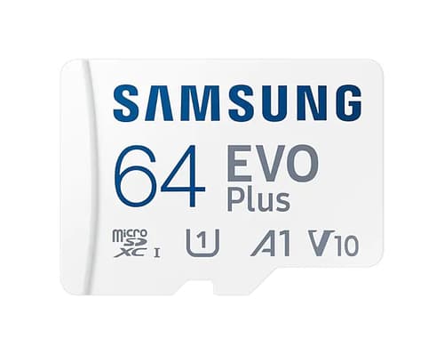 Samsung Evo Plus Microsdxc 64gb A1 V10 U1 W/a 64gb Microsdxc Uhs-i -muistikortti
