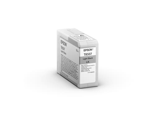 Epson Muste Kevyt Musta Hd T8507 80ml - Surecolor P800