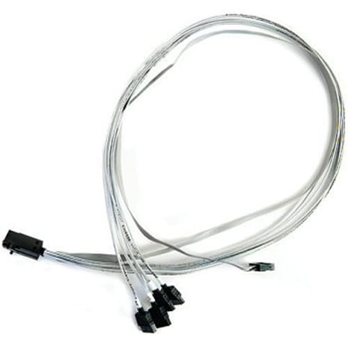 Adaptec Sisäinen Sas-kaapeli 0.8m 36 Pin 4x Mini Sas Hd (sff-8643) Naaras 7 Pin Serial Ata Naaras