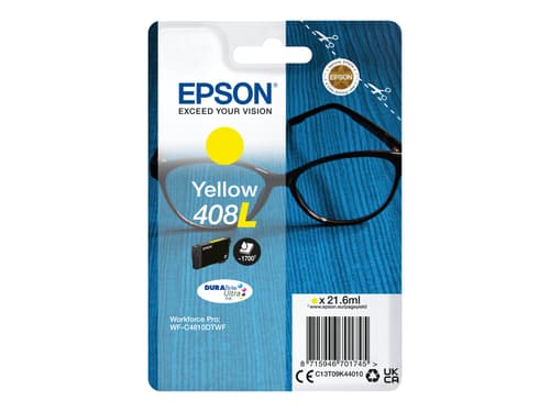 Epson Muste, Keltainen, 408xl - Wf-c4810