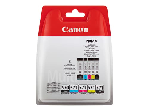 Canon Muste Monipakkaus Pgi-570/cli-571 (pgbk/c/m/y/bk)