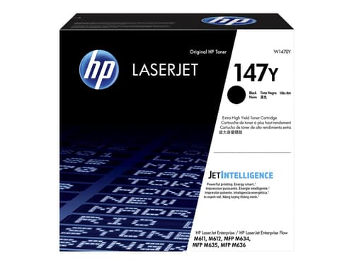 Hp Värikasetti Musta 147y 42k - Mfp M634/m635/m636
