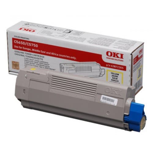 Oki Värikasetti Keltainen 2k - C5650/5750