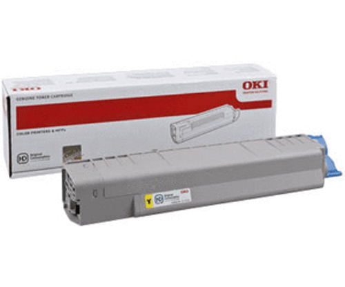 Oki Värikasetti Keltainen 7.3k - Mc861/851