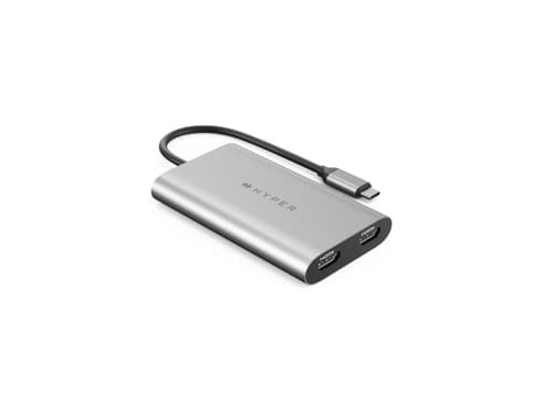 Hyper Hyperdrive Usb-c To Dual Hdmi Adapter For Macbook M1