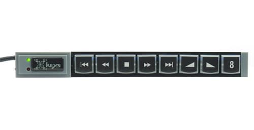 Direktronik X-keys Xk-8 Usb Stick Keys With 8 Programmable Keys Langallinen, Usb Näppäimistö