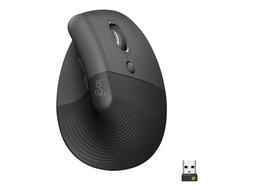 Logitech Lift For Business Langaton 4,000dpi Pystyhiiri Musta