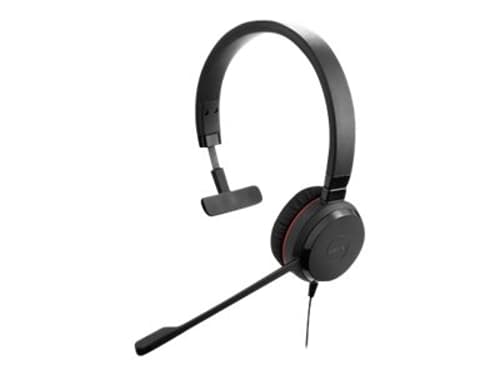 Jabra Evolve 30 Ii Ms Kuuloke + Mikrofoni 3,5 Mm Jakkiliitin, Usb-a Microsoft Teamsille Mono Musta