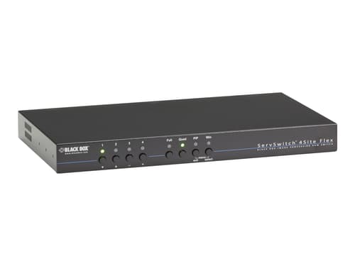 Black Box 4site Flex Kvm Multiviewer - Dvi-i Usb 4-port