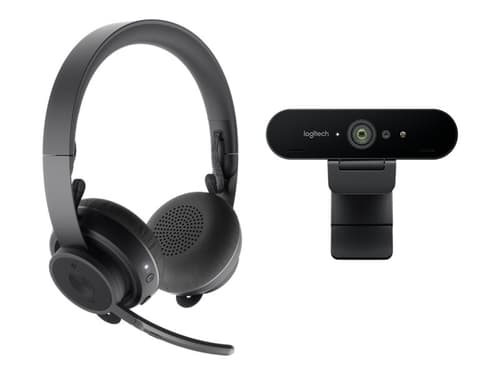 Logitech Pro Personal Video Collaboration Kit Usb-a Bluetooth-sovittimen Kautta Stereo