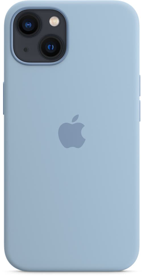 Apple Silicone Case With Magsafe Iphone 13 Blue Fog