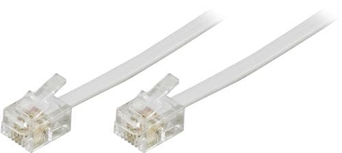 Deltaco Puhelinkaapeli 2m Rj-11 Uros Rj-11 Uros