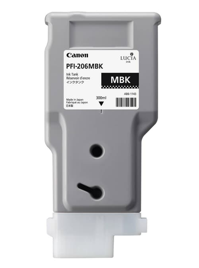 Canon Muste Matta Musta Pfi-206mbk