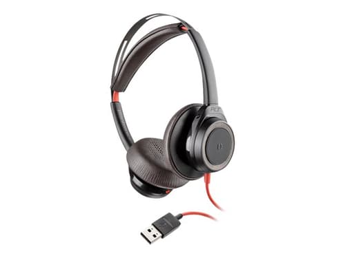 Poly Poly Blackwire 7225 Kuuloke + Mikrofoni Usb-a Microsoft Teamsille Musta