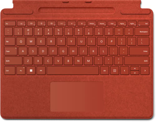 Microsoft Surface Pro 8 / Pro X Signature Type Cover Nordic Red