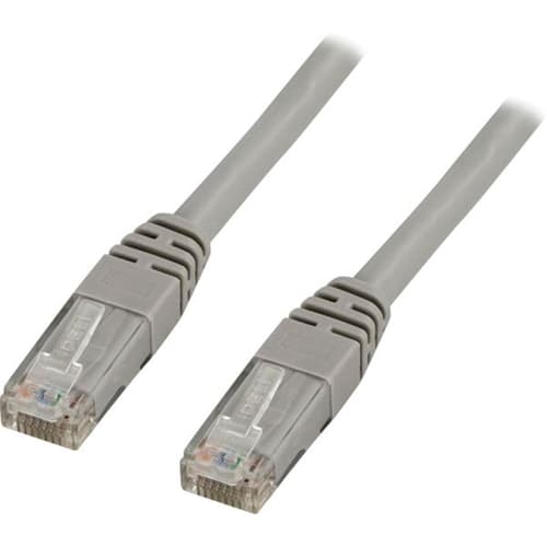 Deltaco Kytkentäkaapeli Rj-45 Rj-45 Cat 6 3m Harmaa