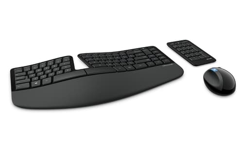 Microsoft Sculpt Ergonomic Desktop Kit Pohjoismaat Näppäimistö- Ja Hiiri -pakkaus