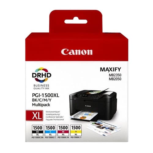 Canon Muste Monipakkaus Pgi-1500xl Bk/c/m/y