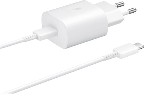 Samsung Wall Charger 25w + Usb-c Cable 1m Valkoinen