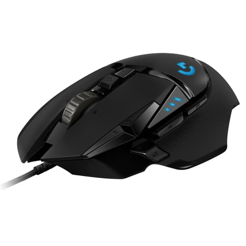 Logitech G502 (hero) Langallinen 16,000dpi Hiiri Musta