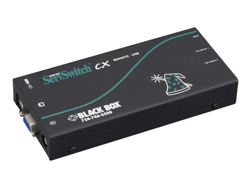 Black Box Servswitch Cx Catx Kvm Receiver With Usb, Audio And De-skew