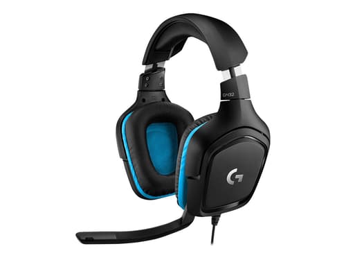 Logitech Gaming Headset G432 Kuuloke + Mikrofoni 3,5 Mm Jakkiliitin, Usb 7.1 Kanavaympäristö Musta