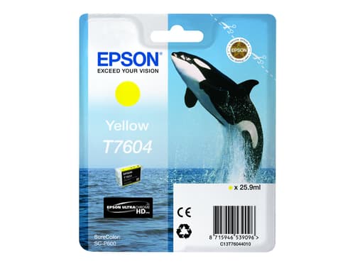 Epson Muste Keltainen T7604
