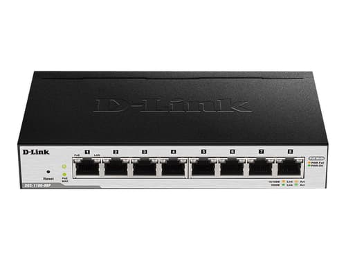 D-link Dgs-1100 V2 8-port Smart Poe Switch 64w