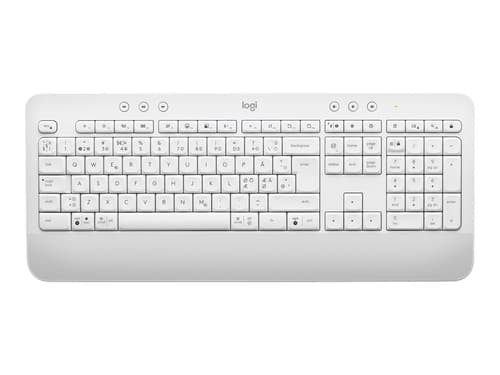 Logitech Signature K650 Langaton, Bluetooth Le Pohjoismaat Valkoinen Näppäimistö