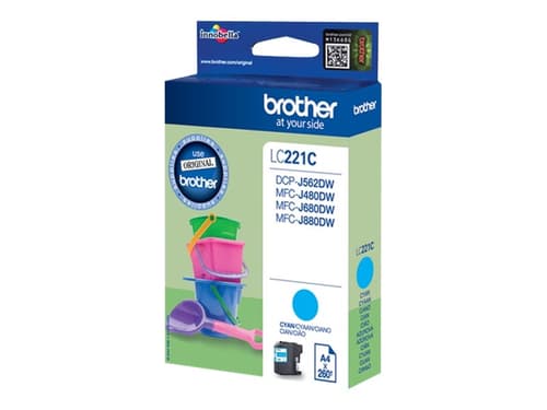 Brother Muste Syaani Lc-221c - Dcp-j562dw/mfc-j480dw/j680dw