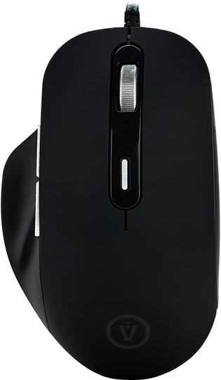 Voxicon Wired Mouse Gr390 Langallinen 6,400dpi Hiiri Musta