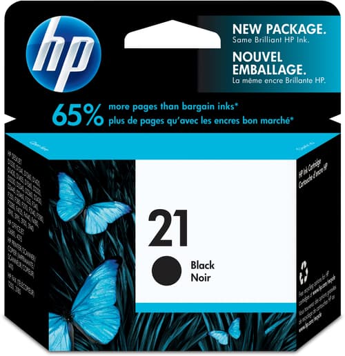 Hp Muste Musta No.21xl