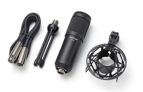 Tascam Dynamic Pod Mic Mount Stand And Cable Incl
