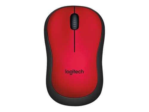 Logitech M220 Silent Langaton 1,000dpi Hiiri Musta, Pinkki