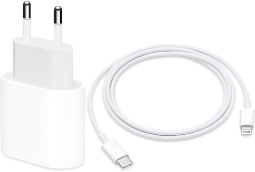 Apple 20w Usb-c Power Adapter + Apple Lightning/usb-c Cable 1m