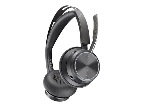 Poly Voyager Focus 2 Uc Standard Kuuloke + Mikrofoni Usb-c Bluetooth-sovitin Zoom Stereo Musta