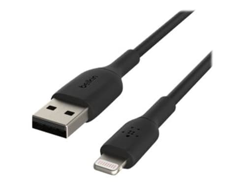 Belkin Lightning To Usb-a Cable 0.15m Musta